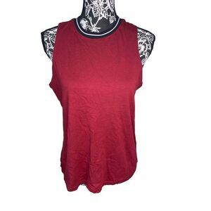 Avia Wide Strap Athletic Tank Top Size Medium Athletic Workout Sports Sporty Gym